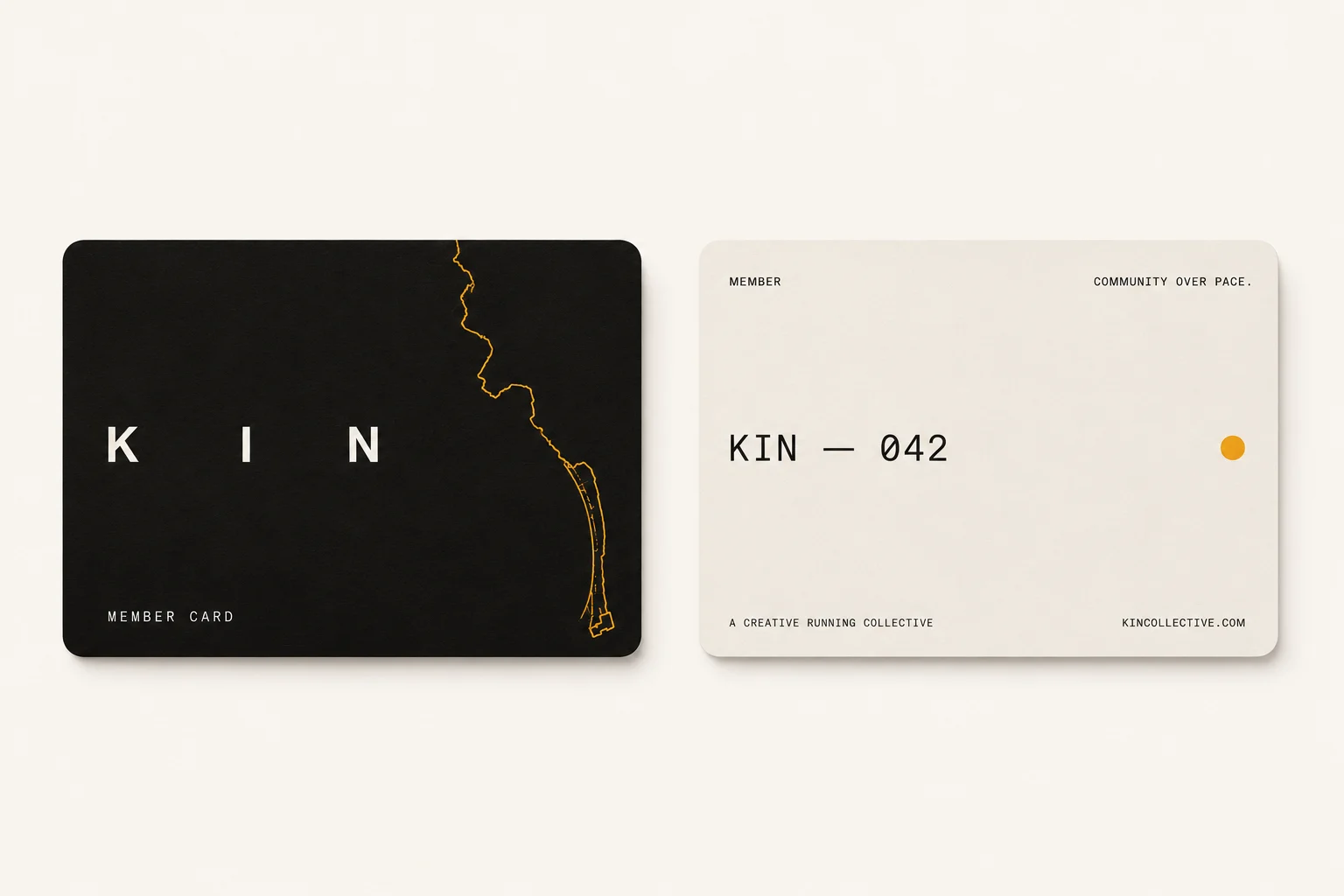 KIN — member card