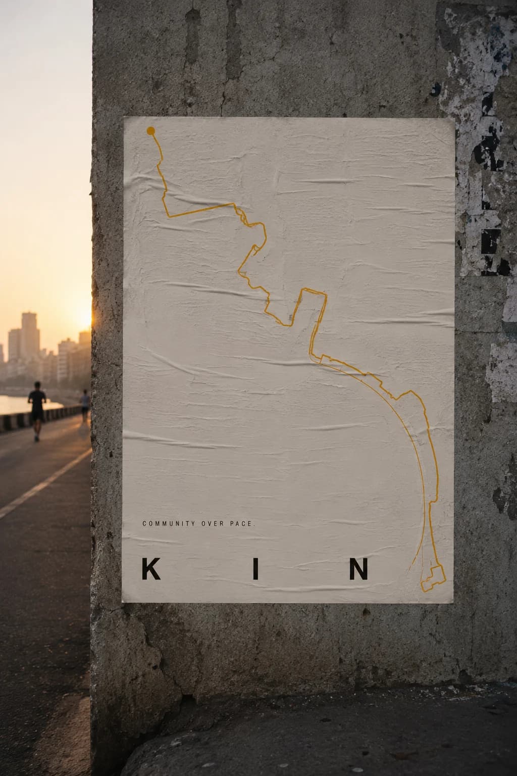 KIN — route poster